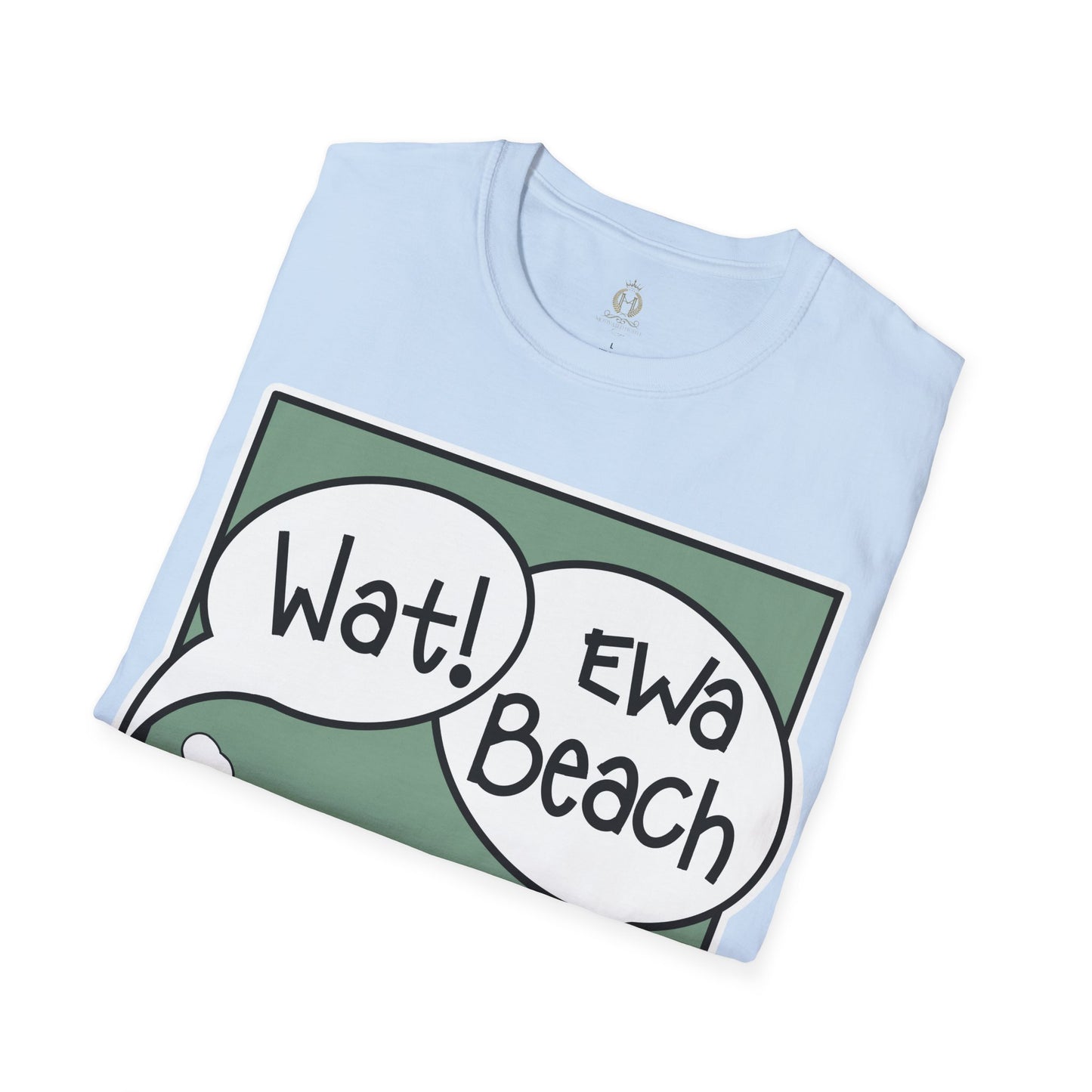 Wat Ewa Beach Dr. Aisus - Green -Unisex Softstyle T-Shirt