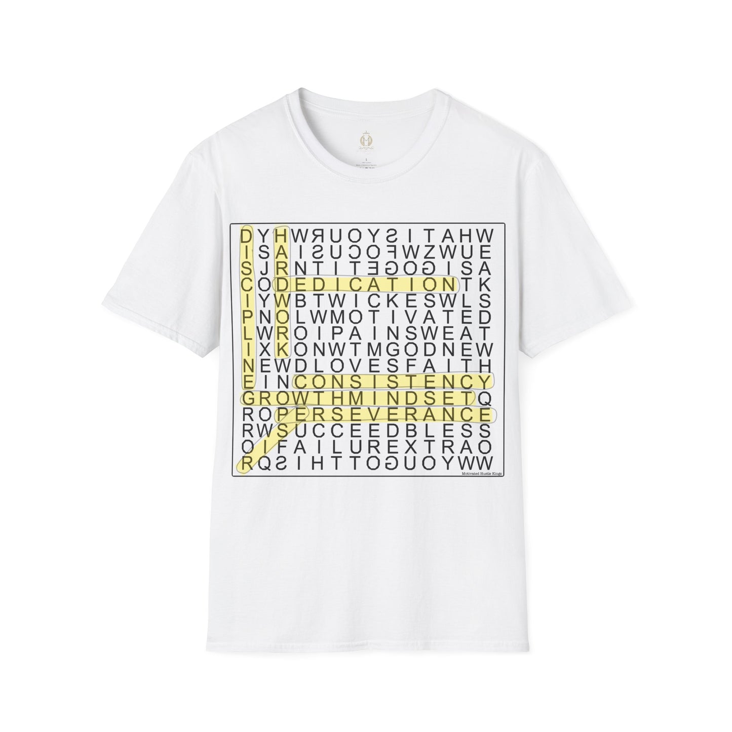 MHK - FU1MORE- Word Search - Focus-MDFU - Unisex Softstyle T-Shirt