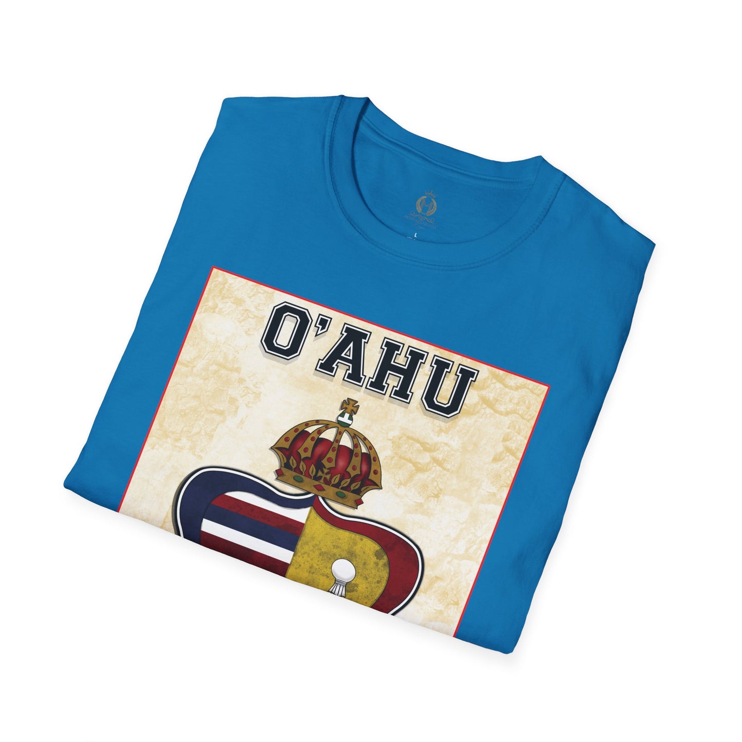 Hale O Kanaka - Crest - O’ahu -Unisex Softstyle T-Shirt