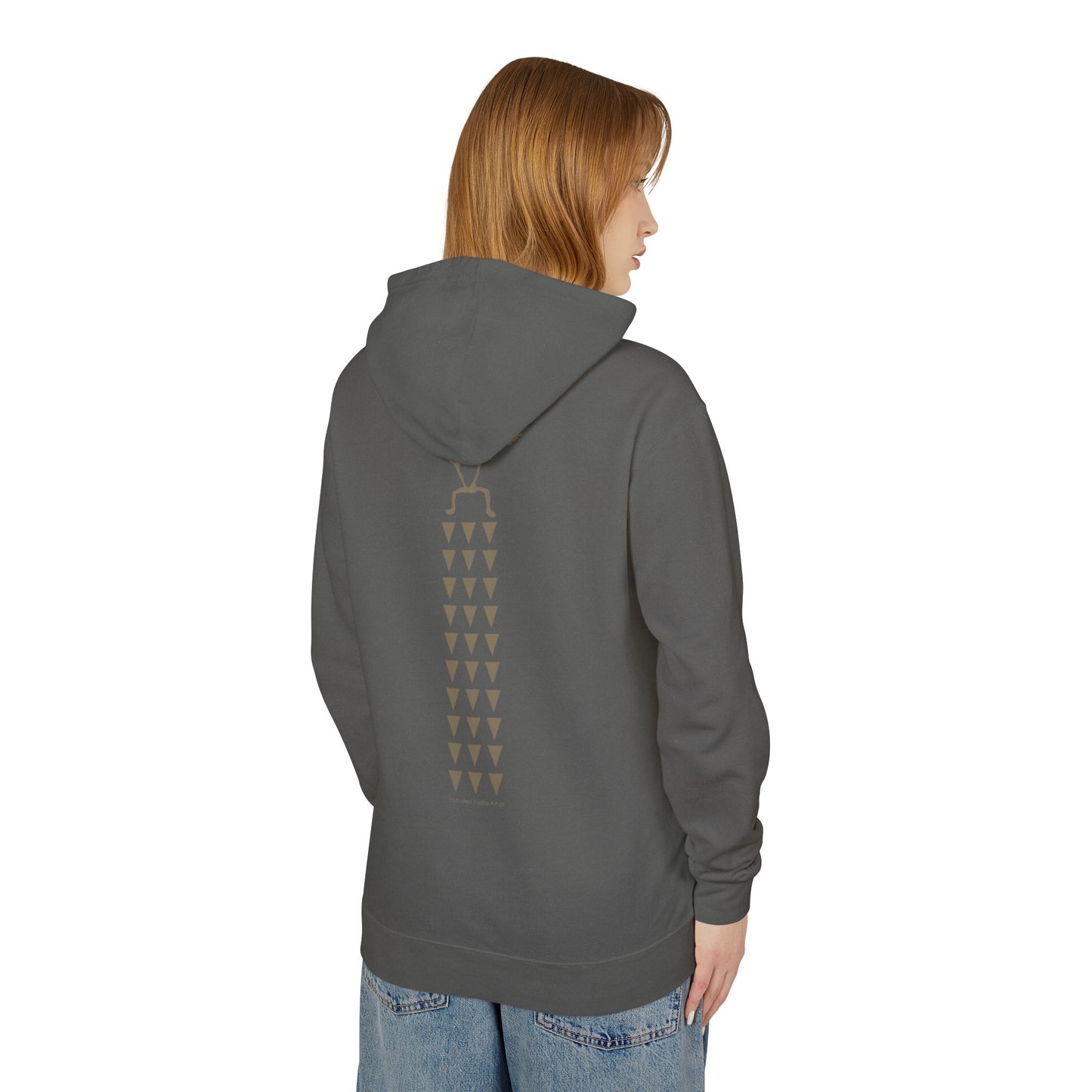 Unisex Lightweight Hooded Sweatshirt - Vintage Moloka’i Design