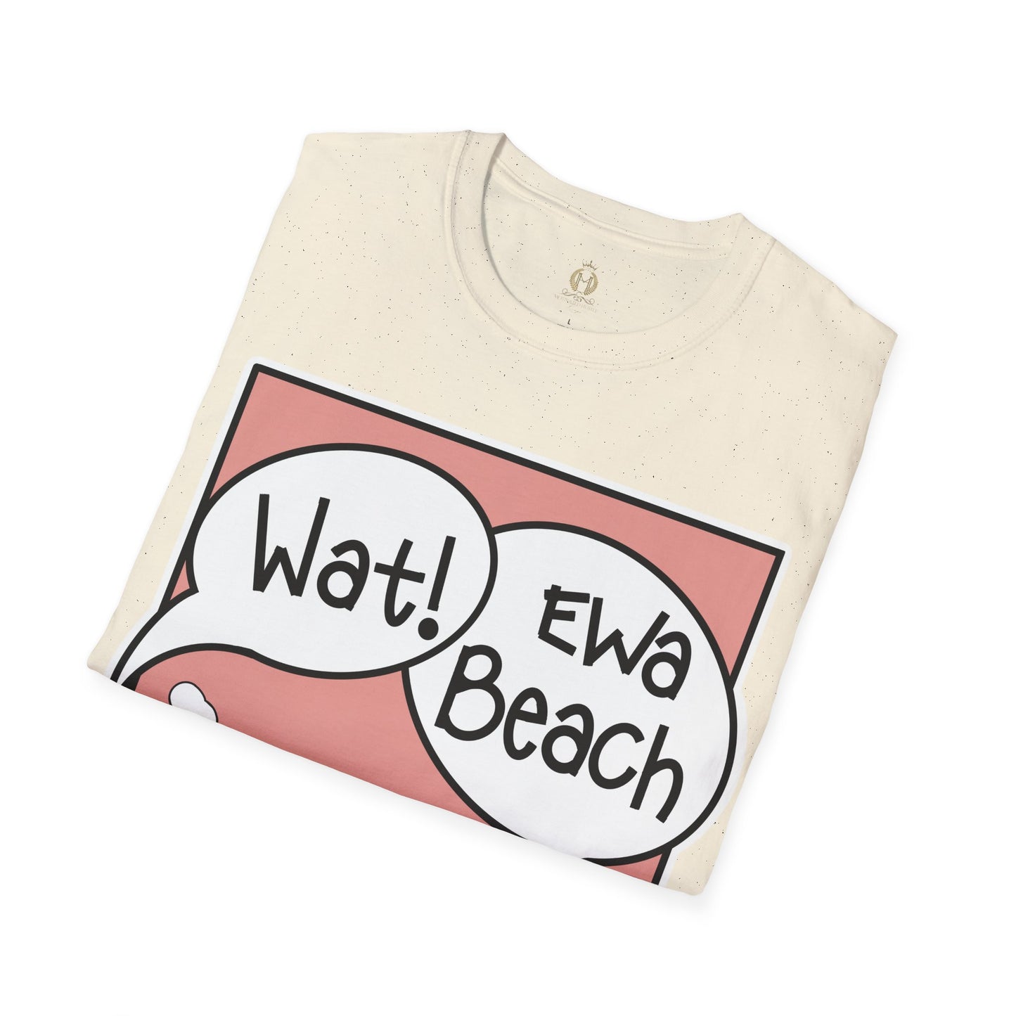 Wat Ewa Beach Dr. Aisus - Pink -Unisex Softstyle T-Shirt