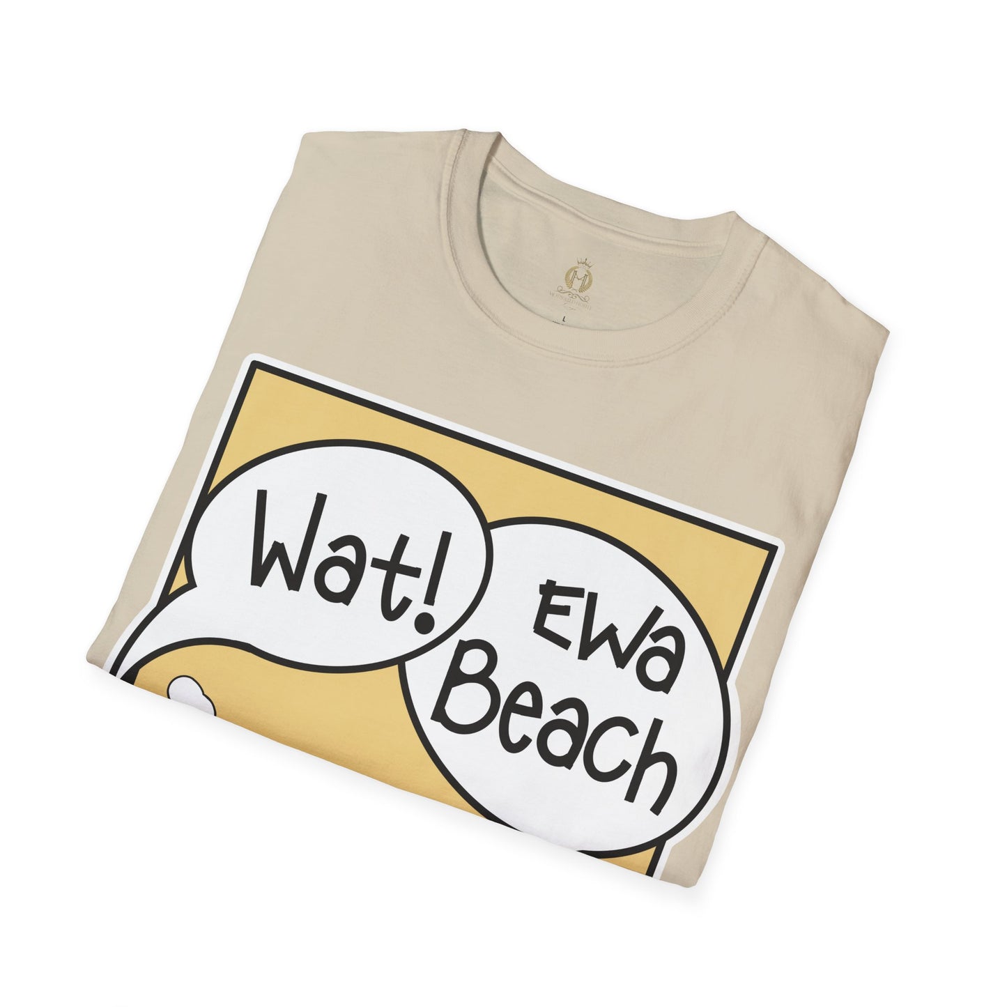 Wat Ewa Beach Dr. Aisus - Yellow -Unisex Softstyle T-Shirt