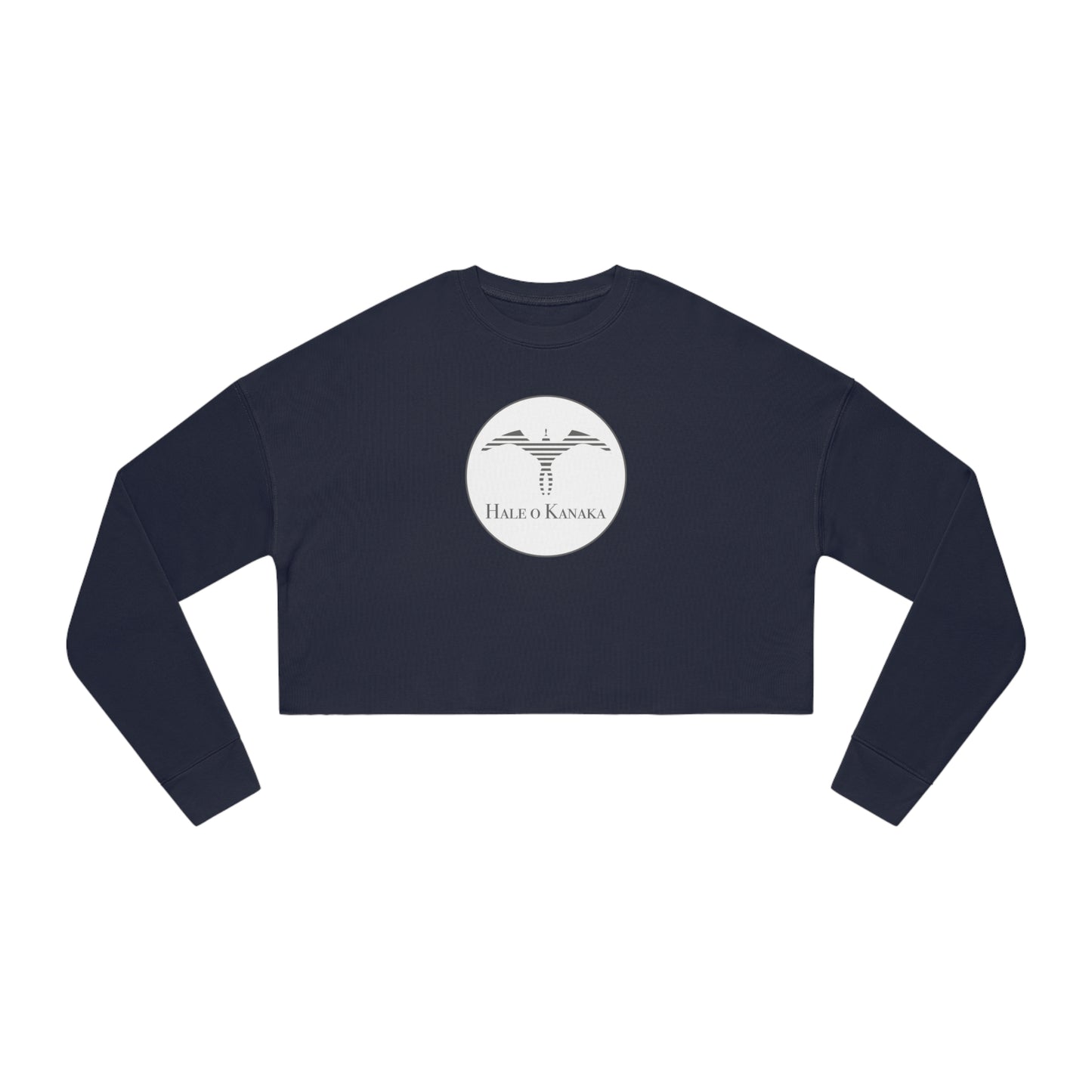 Hale O Kanaka (Protected, inner circle) - MHK -Women's Cropped Sweatshirt