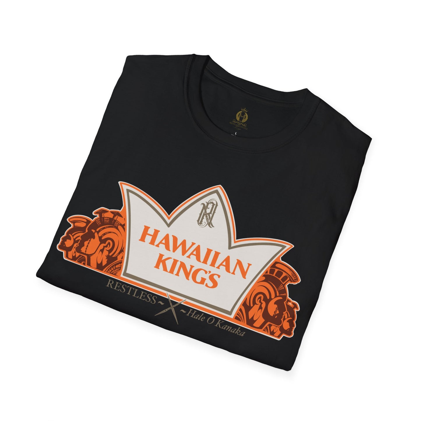 LIMITED EDITION Hawaiian Kings - RESTLESS x Hale O Kanaka Collab - MHK - Unisex Softstyle T-Shirt