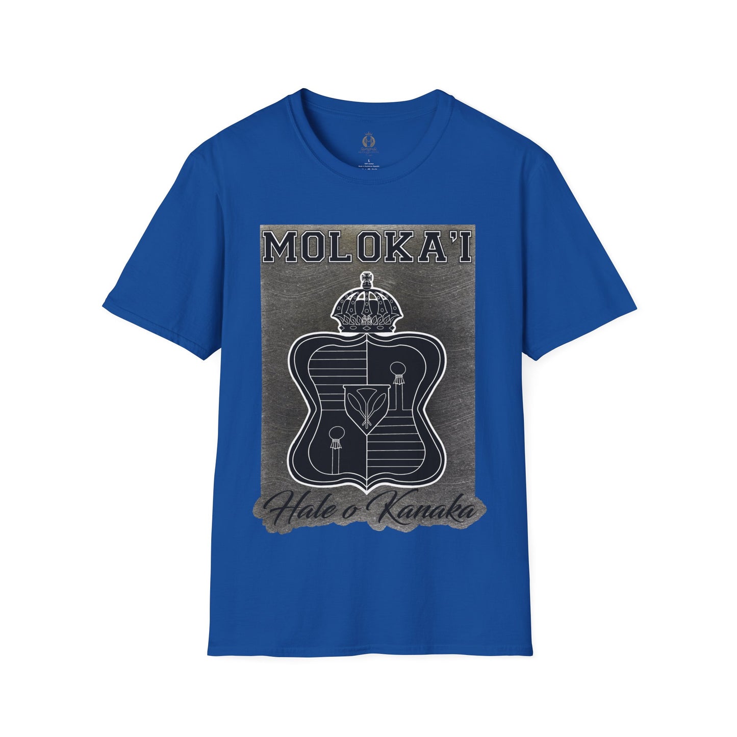 Hale O Kanaka - Crest - Moloka’i -Unisex Softstyle T-Shirt