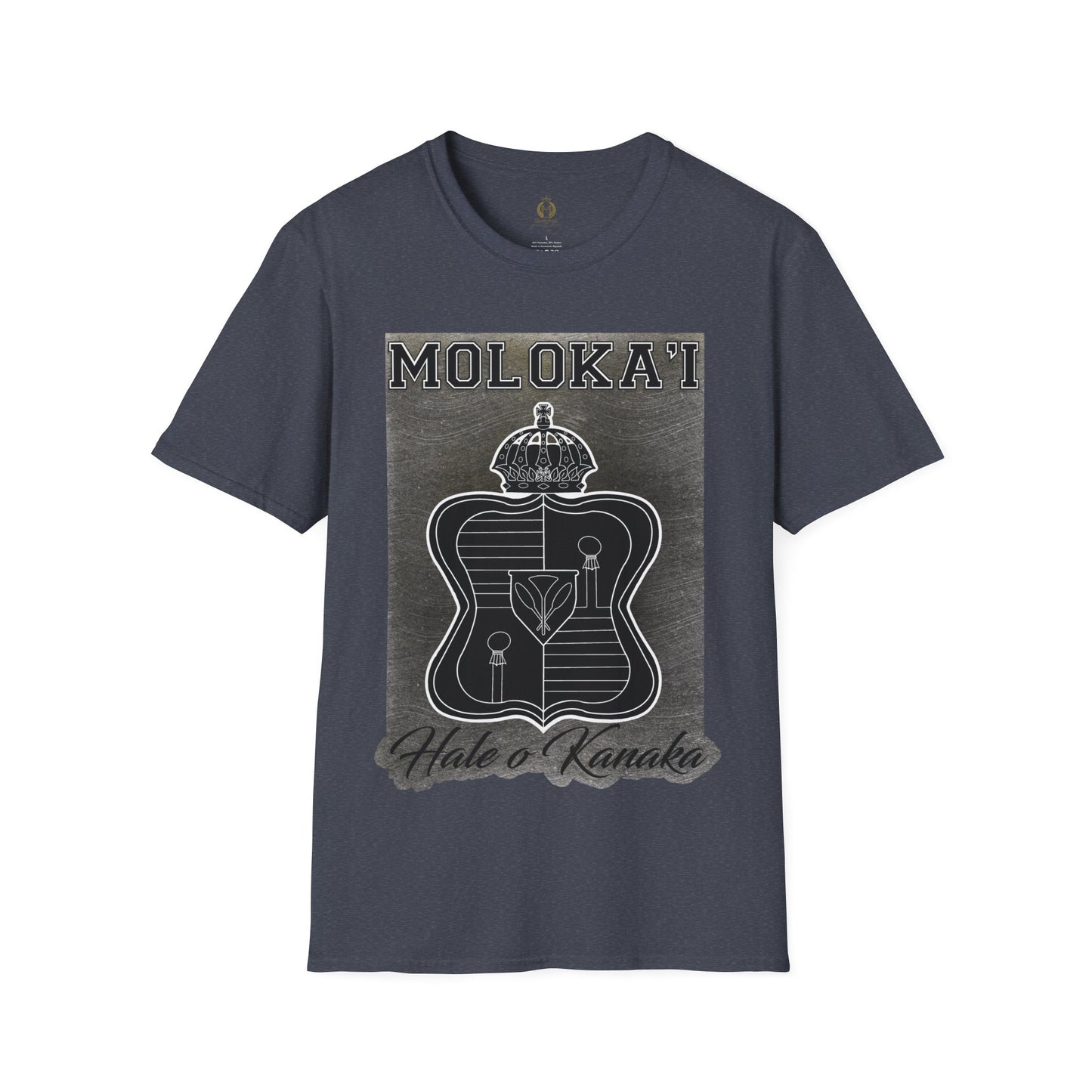 Hale O Kanaka - Crest - Moloka’i -Unisex Softstyle T-Shirt