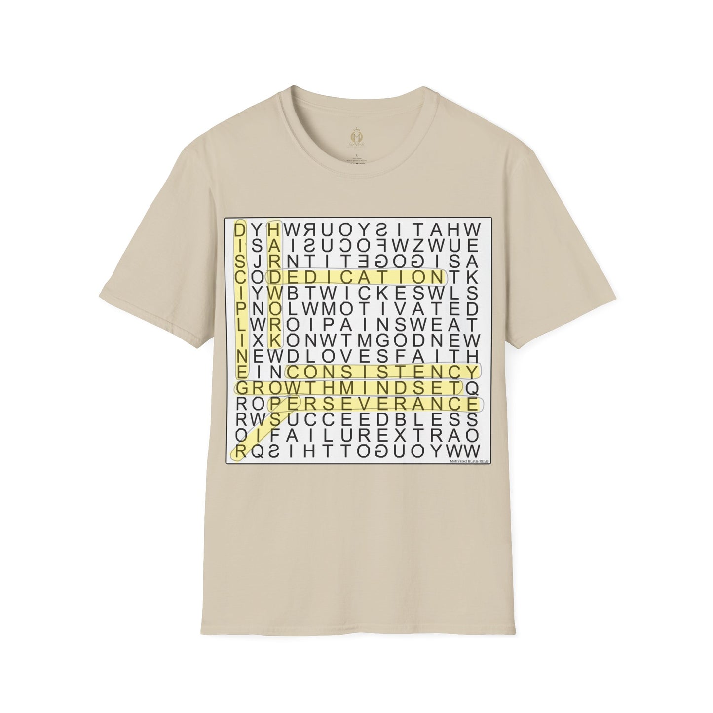 MHK - FU1MORE- Word Search - Focus-MDFU - Unisex Softstyle T-Shirt