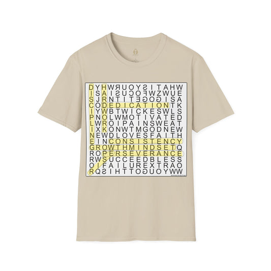 MHK - FU1MORE- Word Search - Focus-MDFU - Unisex Softstyle T-Shirt