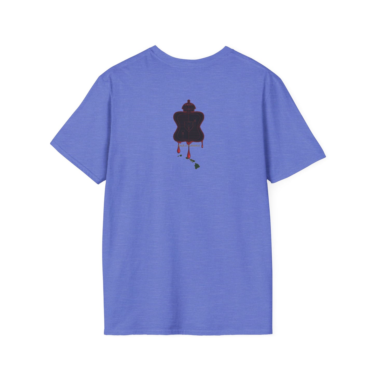 Hale O Kanaka - Koko Crest - Da Koko drip -Unisex Softstyle T-Shirt