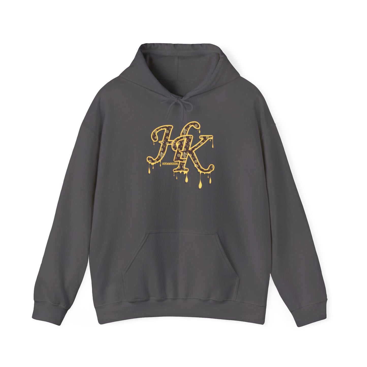 Hale O Kanaka - Da Drip Gold - MHK - Unisex Heavy Blend™ Hooded Sweatshirt