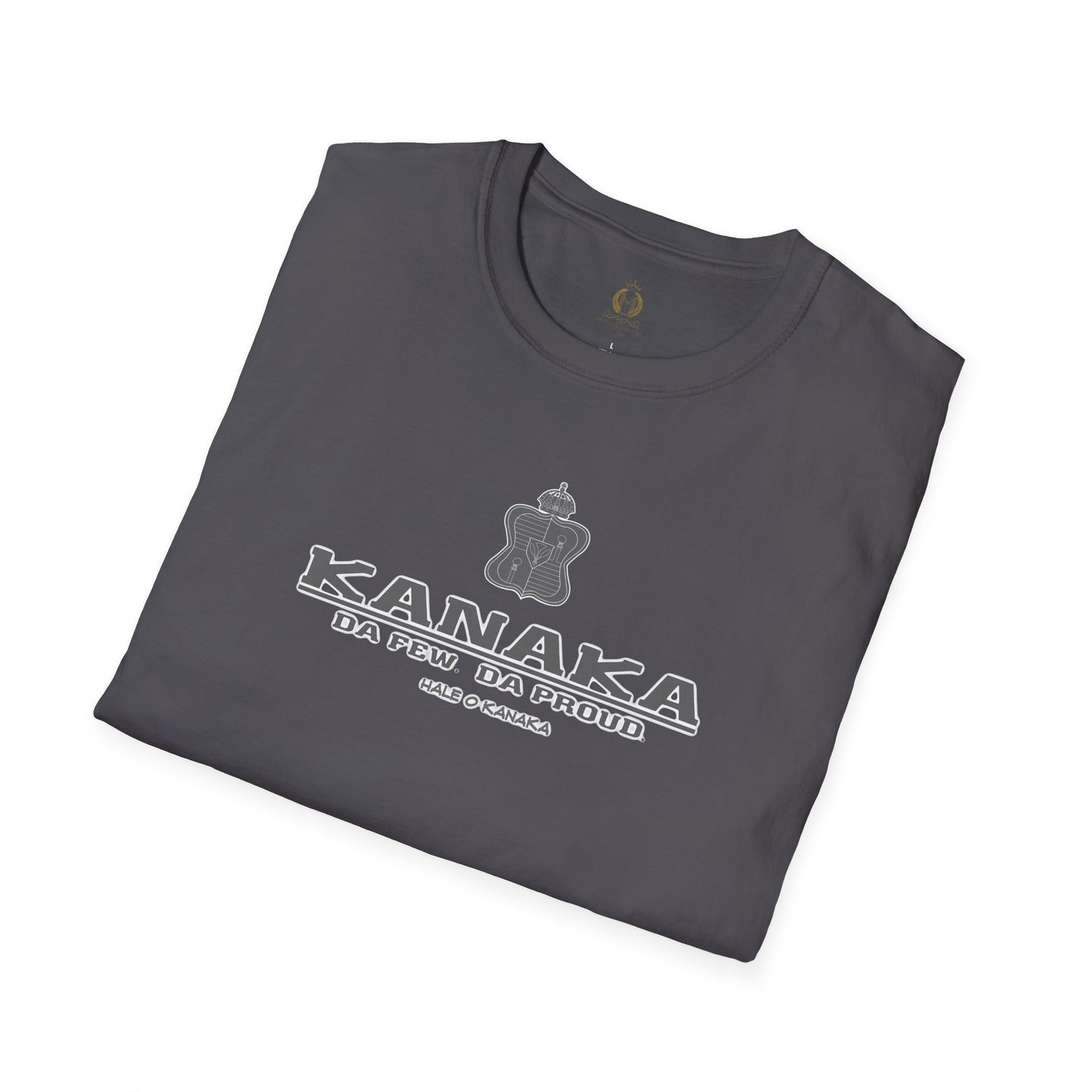 Hale O Kanaka - KANAKA Da Few Da Proud - MHK - Unisex Softstyle T-Shirt