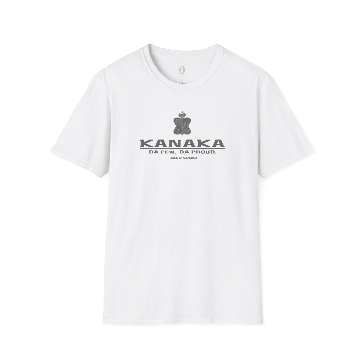 Hale O Kanaka - KANAKA Da Few Da Proud - MHK - Unisex Softstyle T-Shirt