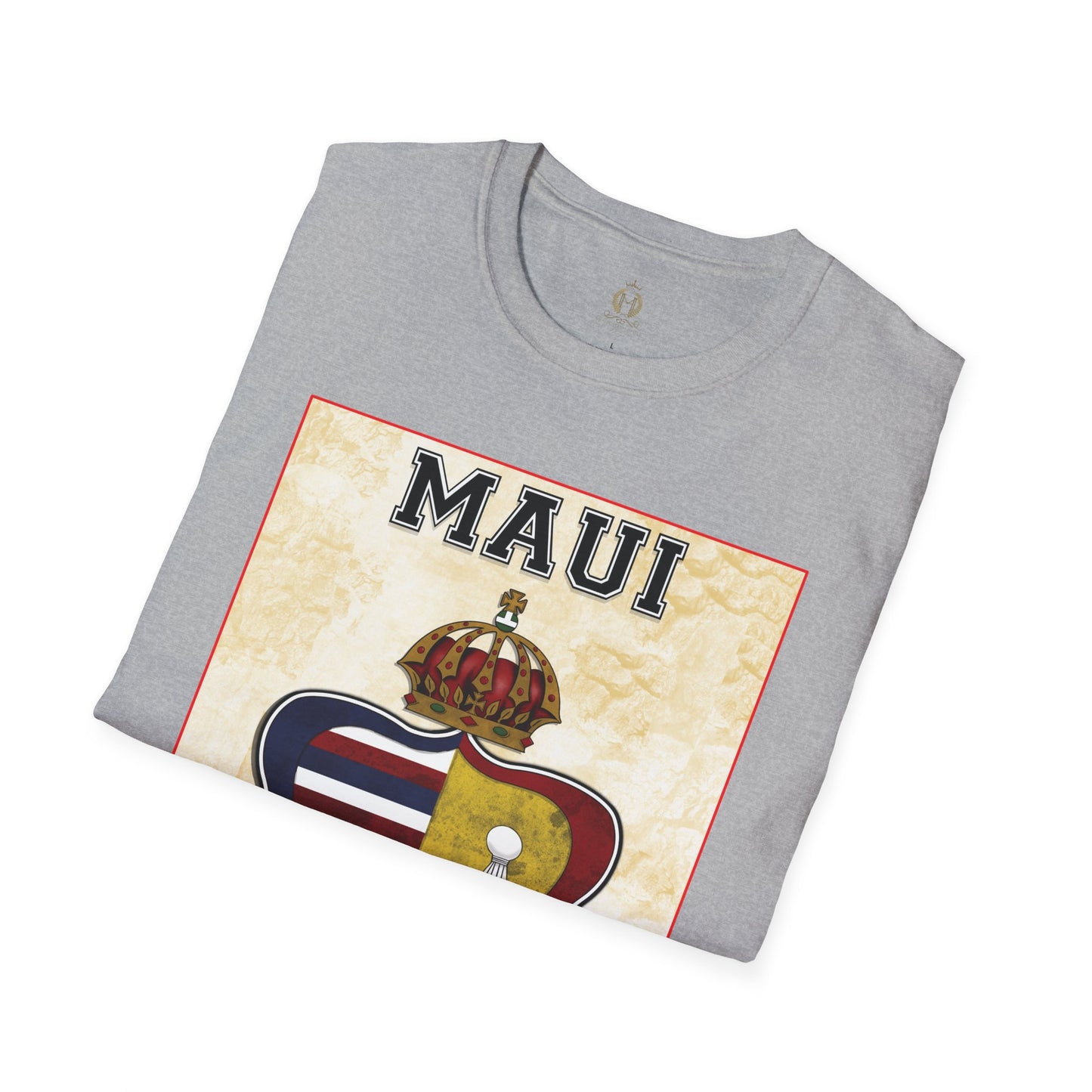 Hale O Kanaka - Crest - Maui -Unisex Softstyle T-Shirt