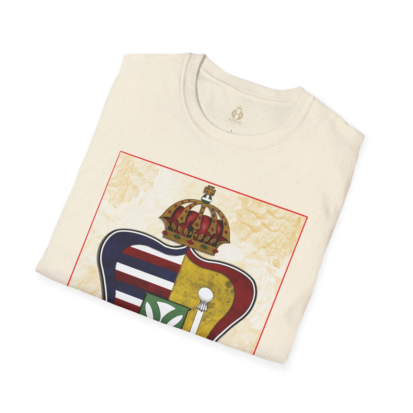 Hale O Kanaka - Crest - Da Koko drip -Unisex Softstyle T-Shirt