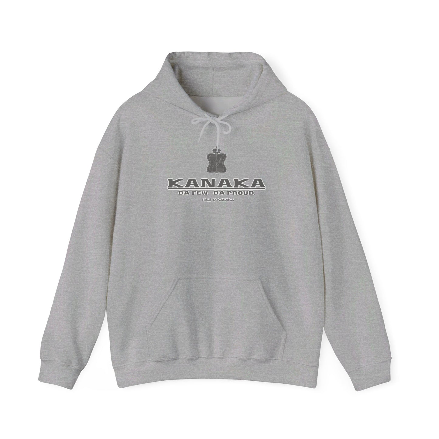 Hale O Kanaka - KANAKA Da Few Da Proud - MHK - Unisex Heavy Blend™ Hooded Sweatshirt