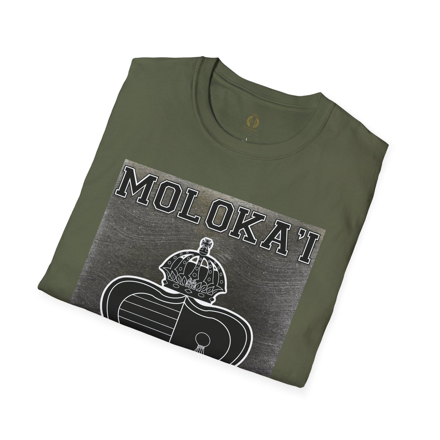 Hale O Kanaka - Crest - Moloka’i -Unisex Softstyle T-Shirt