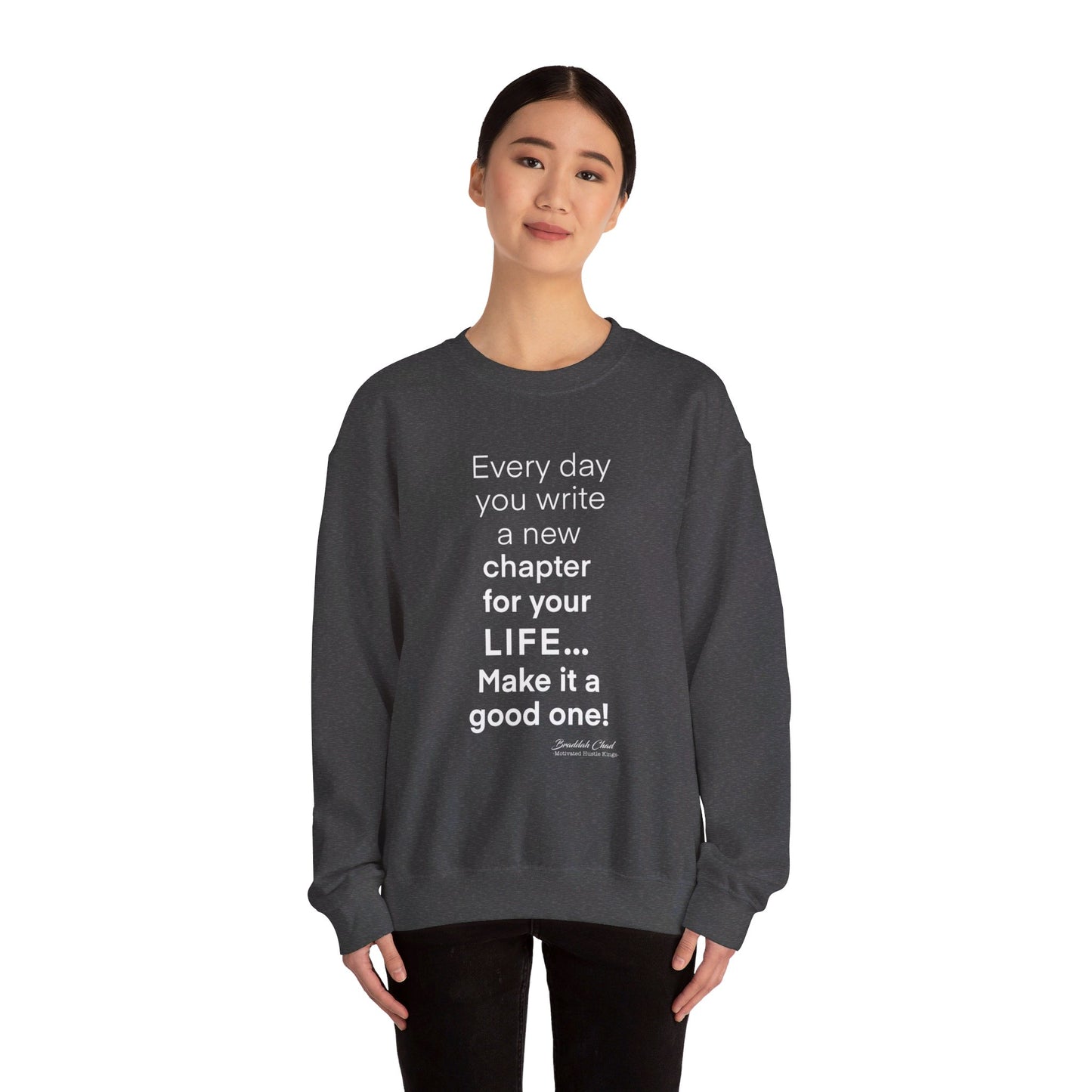 MHK - Tell your Story - Unisex Heavy Blend™ Crewneck Sweatshirt