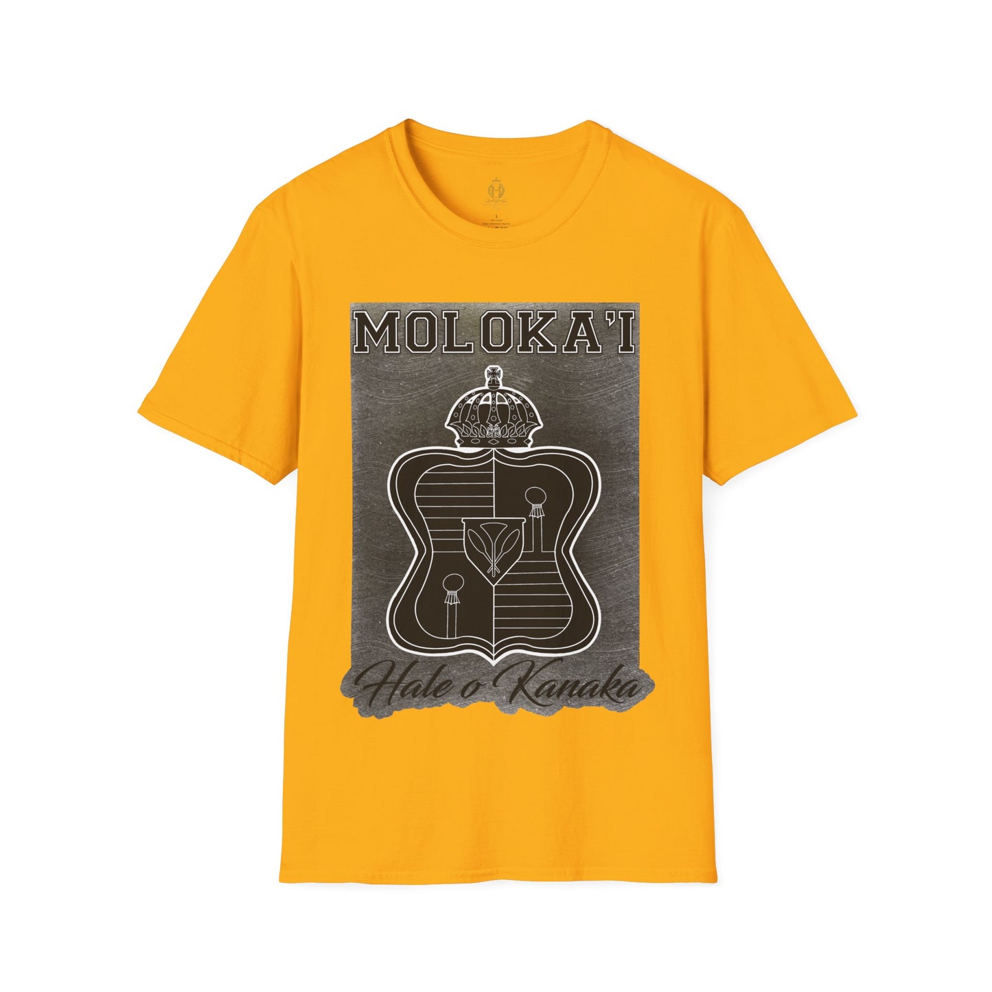 Hale O Kanaka - Crest - Moloka’i -Unisex Softstyle T-Shirt