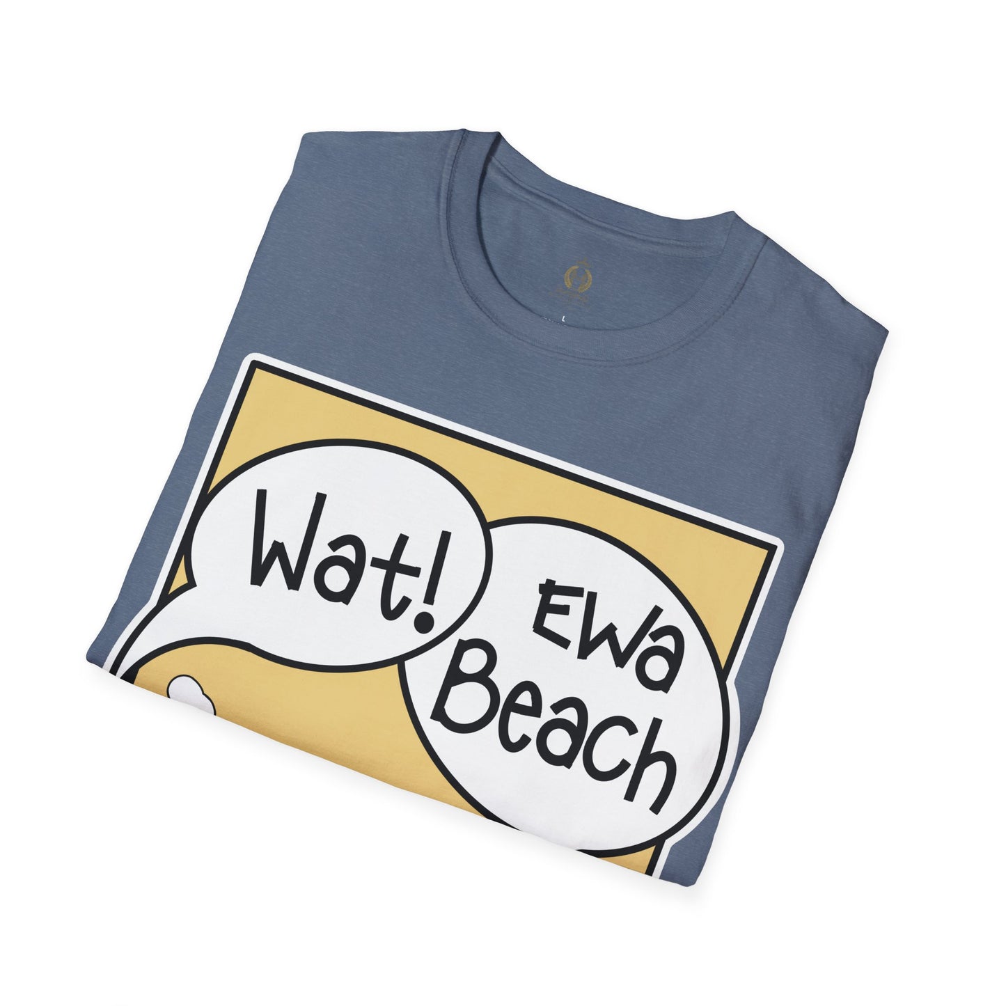 Wat Ewa Beach Dr. Aisus - Yellow -Unisex Softstyle T-Shirt