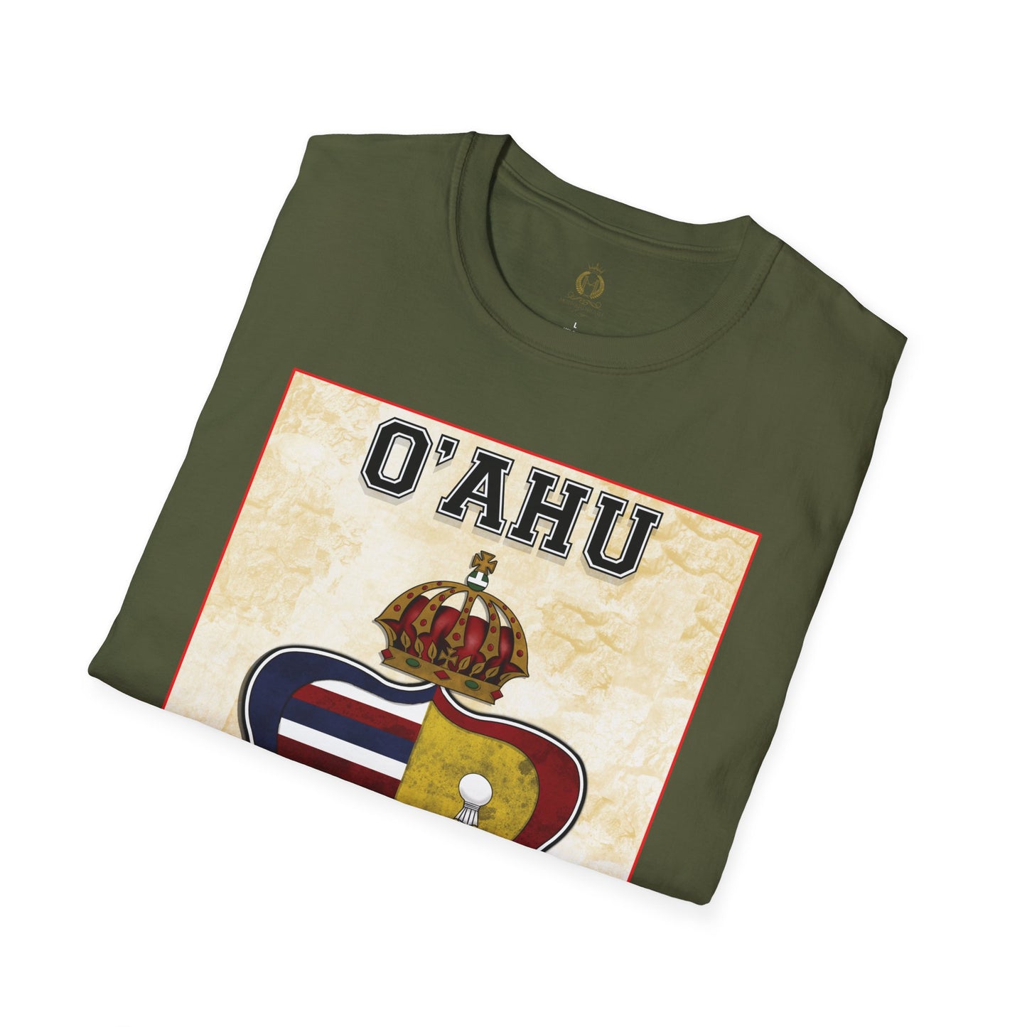 Hale O Kanaka - Crest - O’ahu -Unisex Softstyle T-Shirt