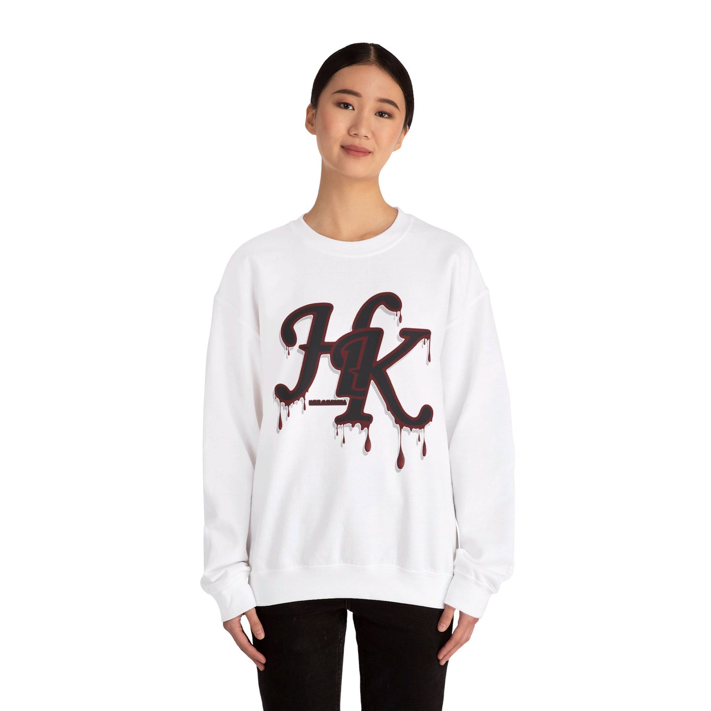 Hale O Kanaka - Da Koko Drip - MHK - Unisex Heavy Blend™ Crewneck Sweatshirt