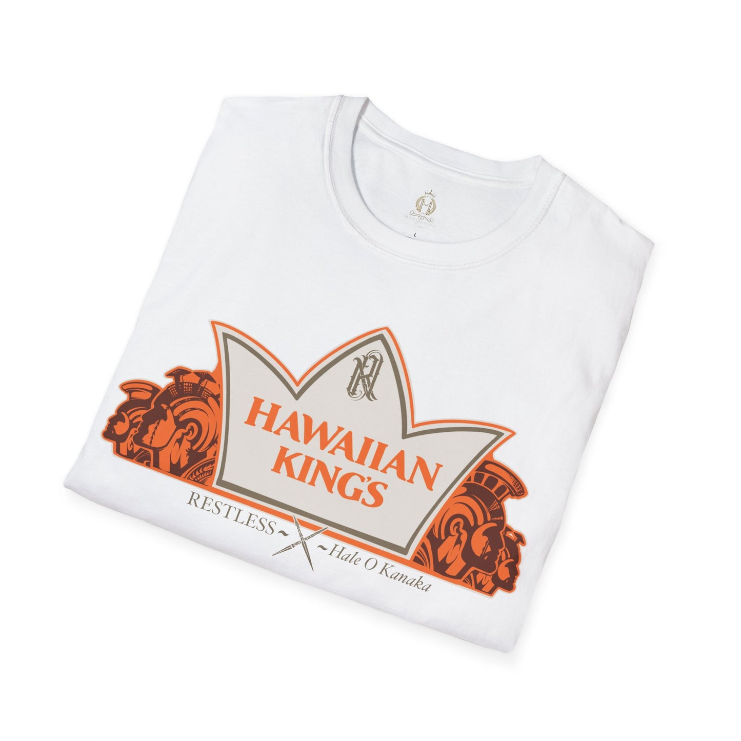 LIMITED EDITION Hawaiian Kings - RESTLESS x Hale O Kanaka Collab - MHK - Unisex Softstyle T-Shirt