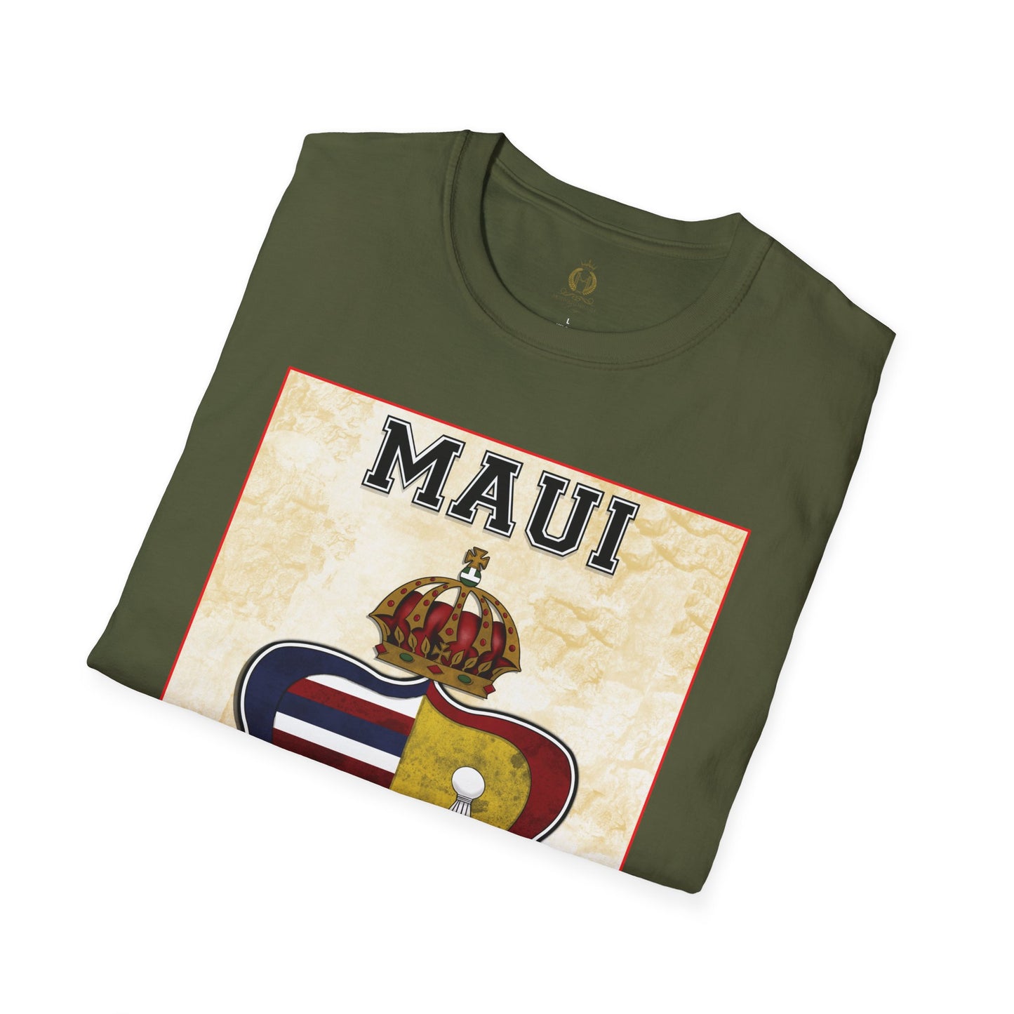 Hale O Kanaka - Crest - Maui -Unisex Softstyle T-Shirt