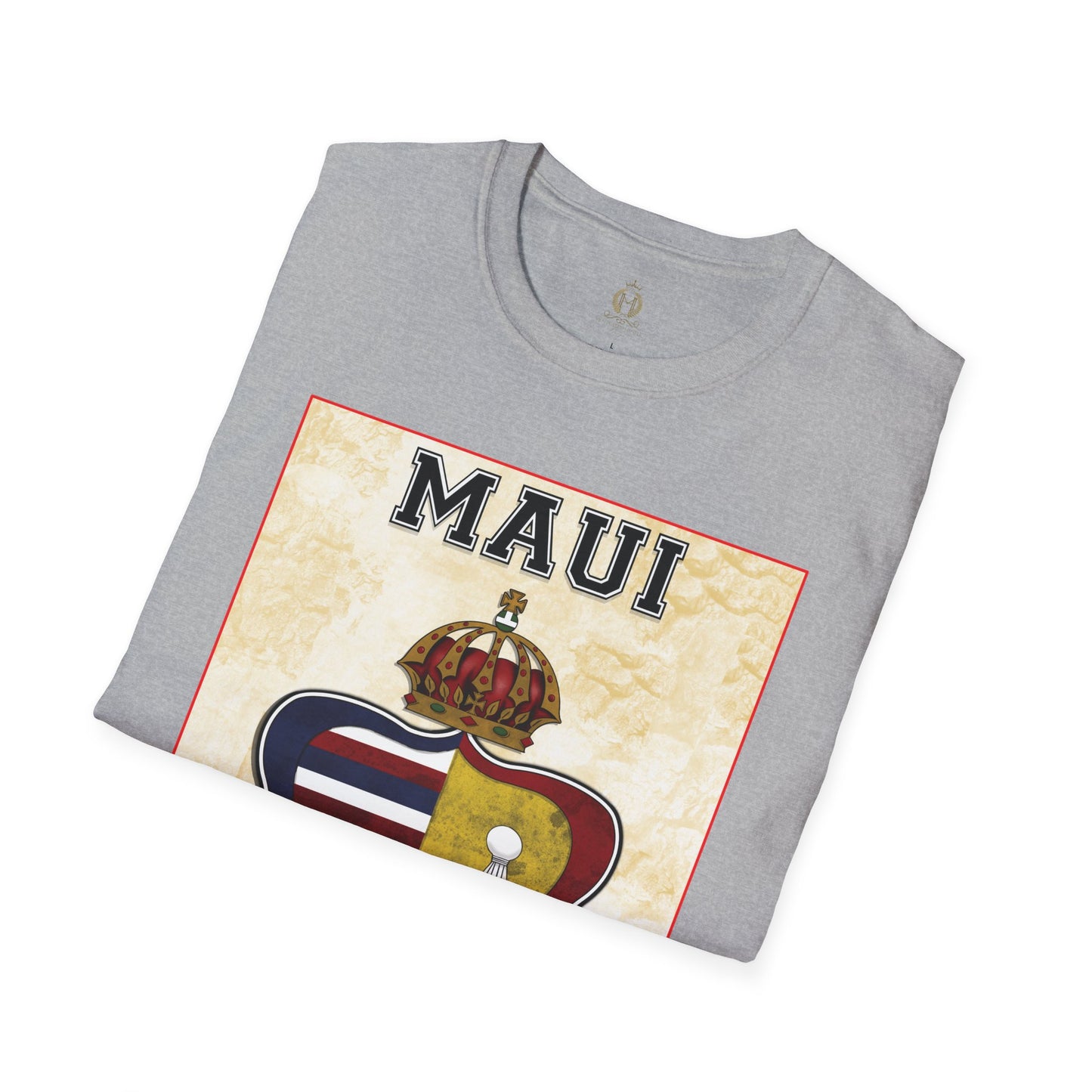 Hale O Kanaka - Crest - Maui -Unisex Softstyle T-Shirt