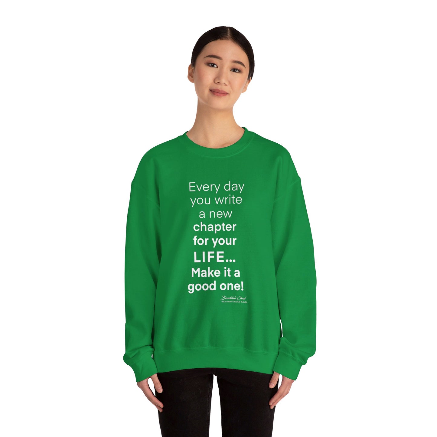 MHK - Tell your Story - Unisex Heavy Blend™ Crewneck Sweatshirt