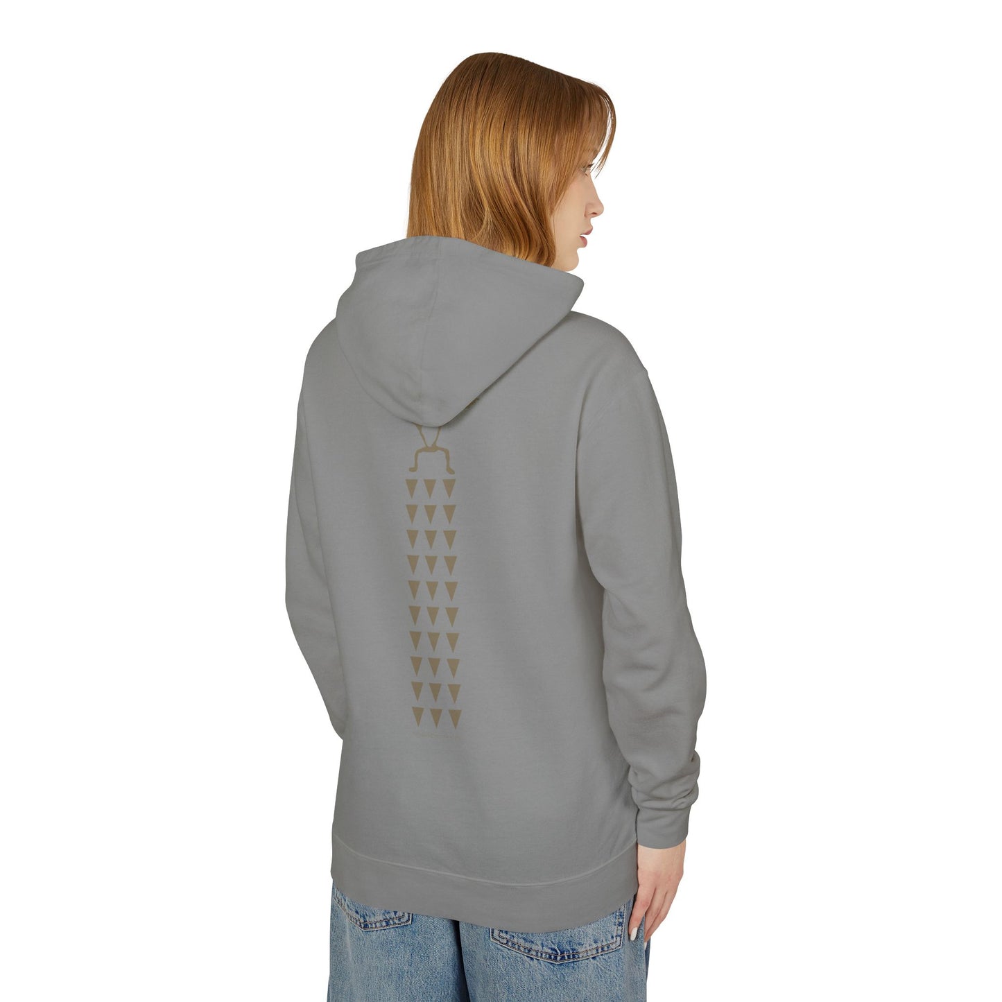 Unisex Lightweight Hooded Sweatshirt - Vintage Moloka’i Design