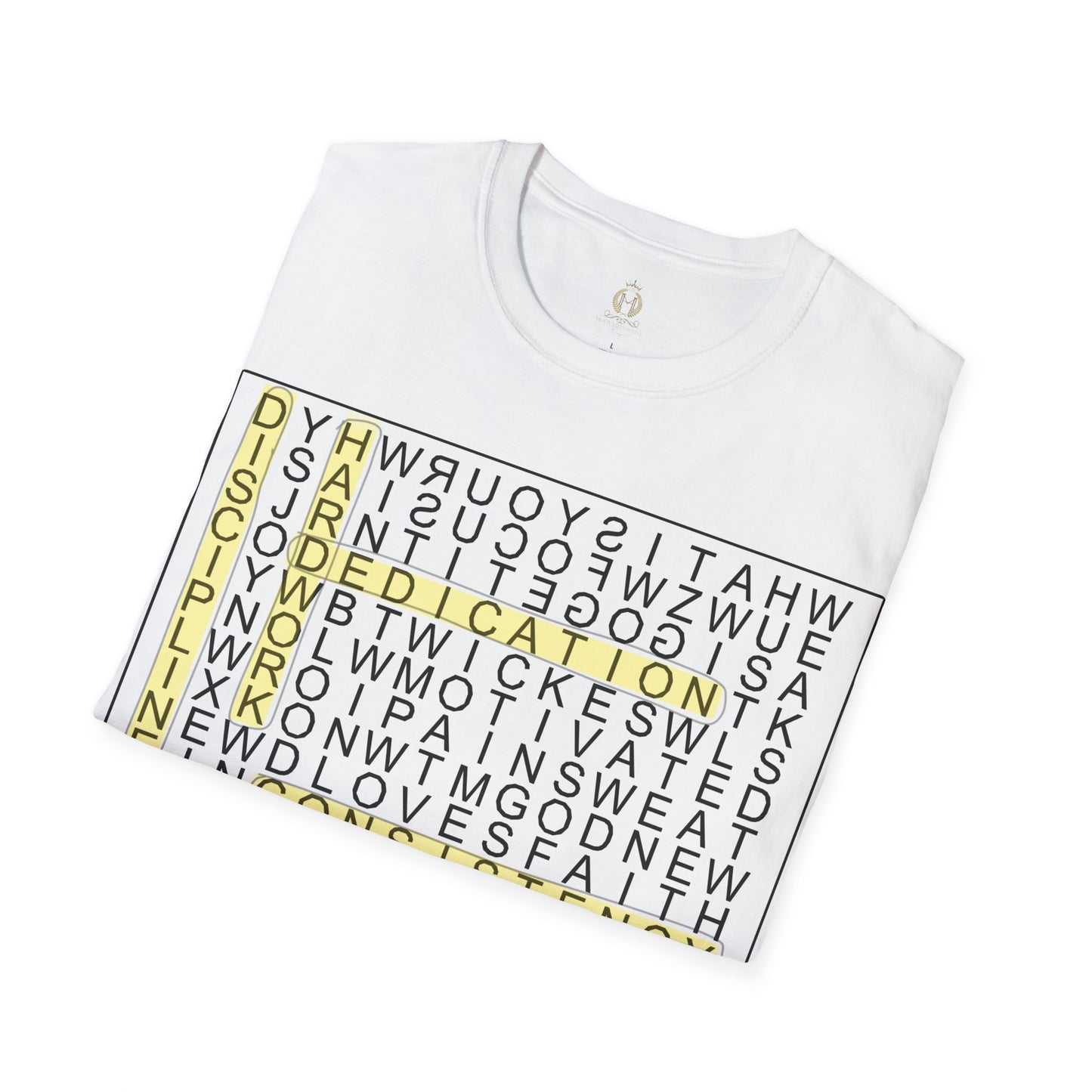 MHK - FU1MORE- Word Search - Focus-MDFU - Unisex Softstyle T-Shirt