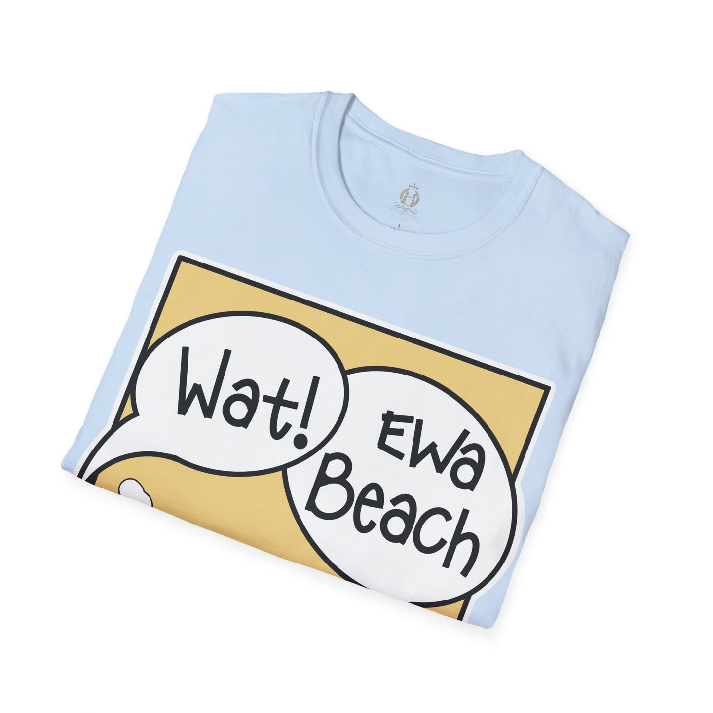 Wat Ewa Beach Dr. Aisus - Yellow -Unisex Softstyle T-Shirt