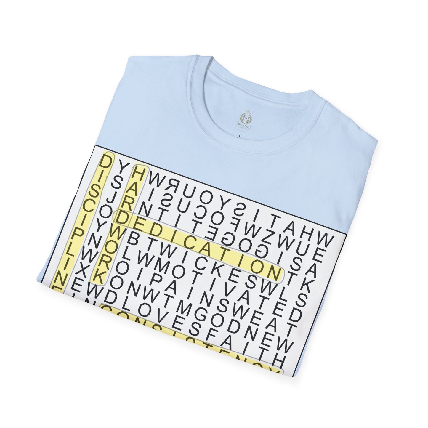 MHK - FU1MORE- Word Search - Focus-MDFU - Unisex Softstyle T-Shirt