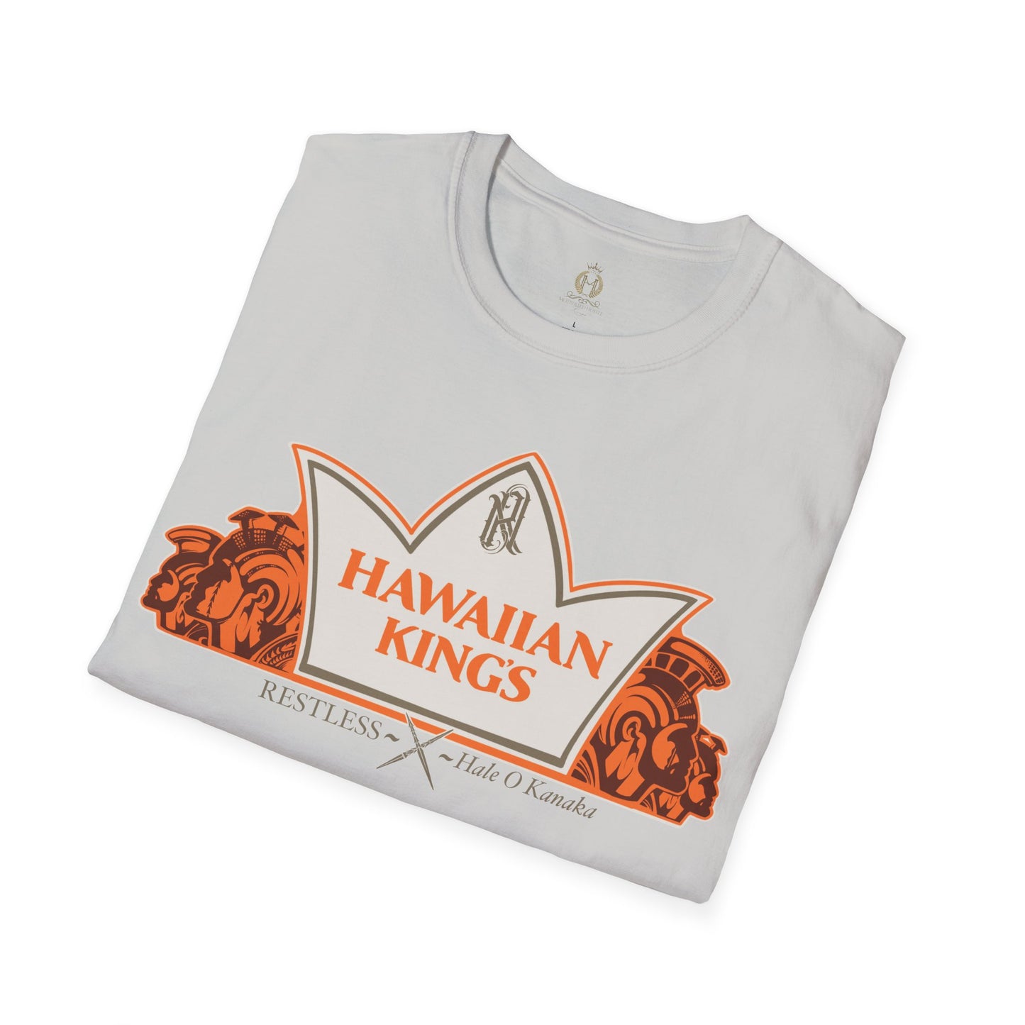 LIMITED EDITION Hawaiian Kings - RESTLESS x Hale O Kanaka Collab - MHK - Unisex Softstyle T-Shirt