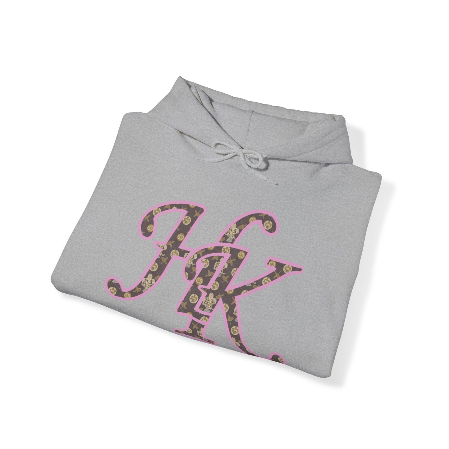 Hale O Kanaka - HK large Pink - MHK - Unisex Heavy Blend™ Hooded Sweatshirt