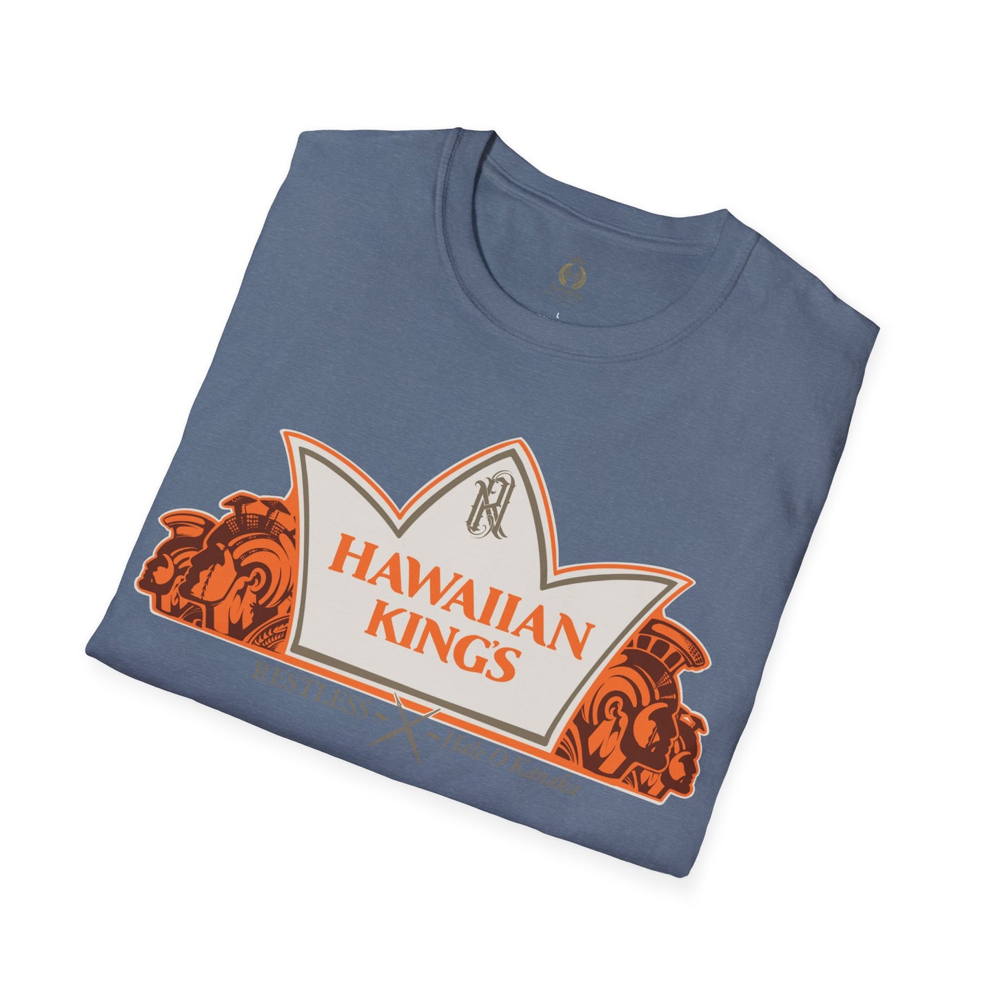 LIMITED EDITION Hawaiian Kings - RESTLESS x Hale O Kanaka Collab - MHK - Unisex Softstyle T-Shirt