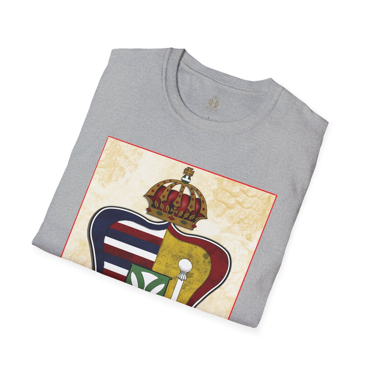 Hale O Kanaka - Crest - Da Koko drip -Unisex Softstyle T-Shirt