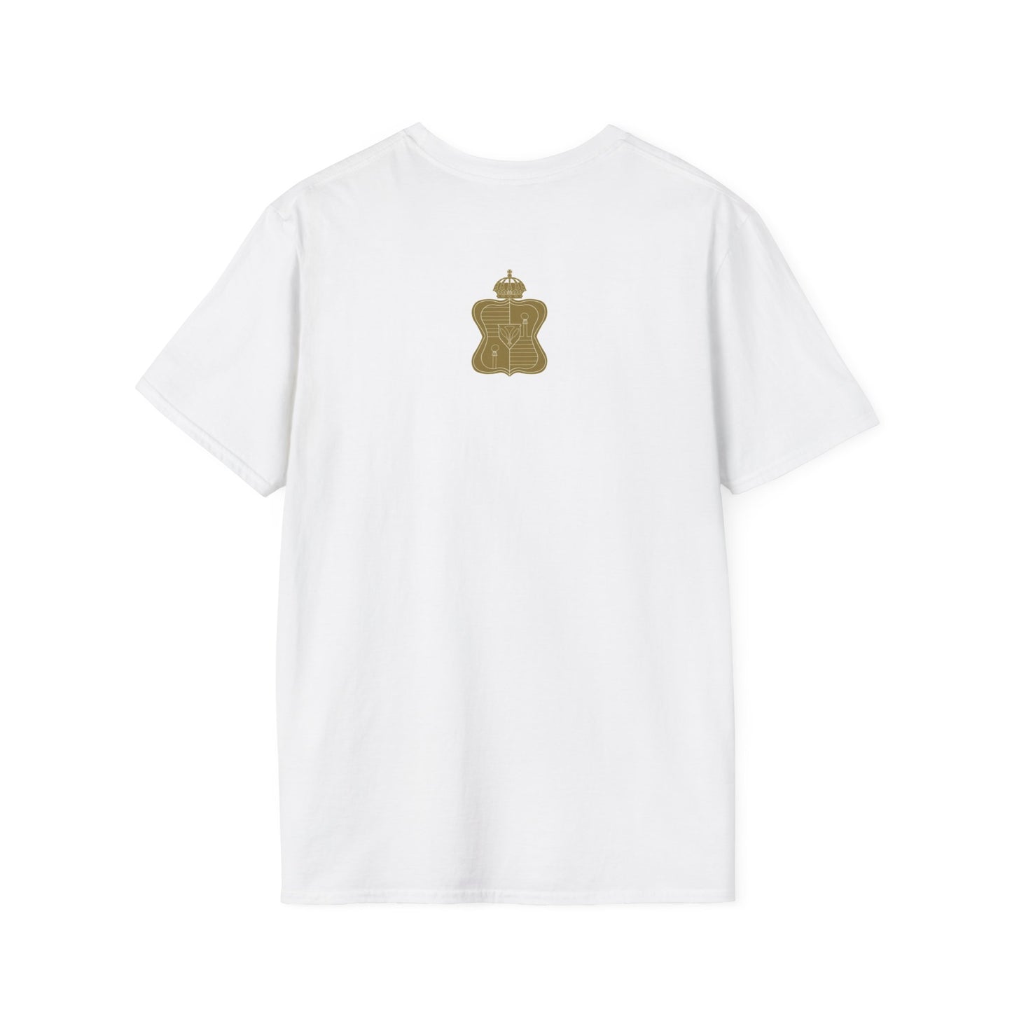 Hale O Kanaka Da Drip White - MHK - Unisex Softstyle T-Shirt