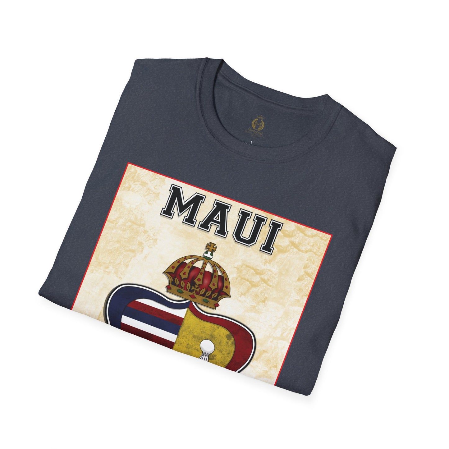 Hale O Kanaka - Crest - Maui -Unisex Softstyle T-Shirt