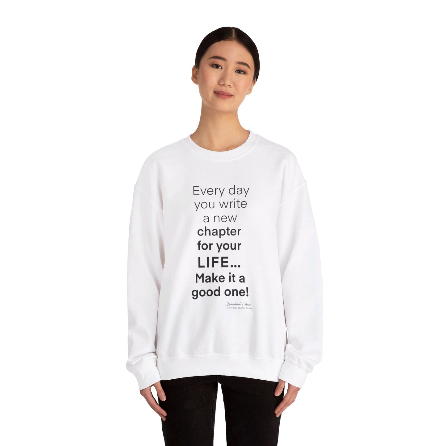 MHK - Tell your Story - Unisex Heavy Blend™ Crewneck Sweatshirt