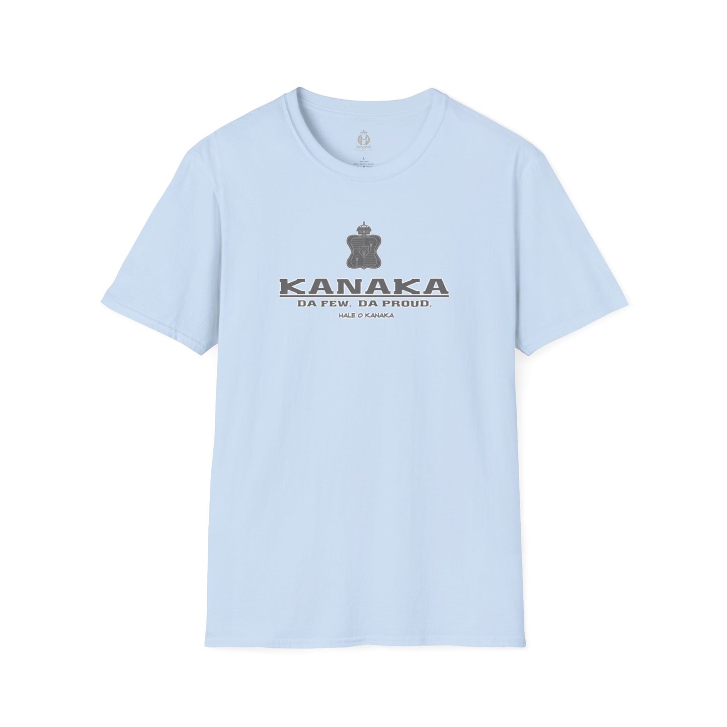 Hale O Kanaka - KANAKA Da Few Da Proud - MHK - Unisex Softstyle T-Shirt