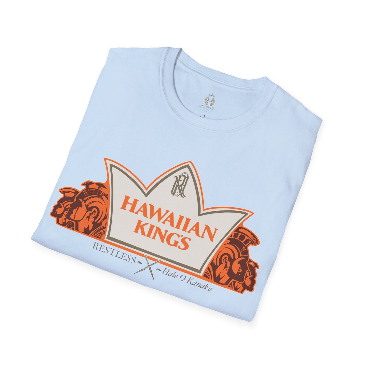 LIMITED EDITION Hawaiian Kings - RESTLESS x Hale O Kanaka Collab - MHK - Unisex Softstyle T-Shirt
