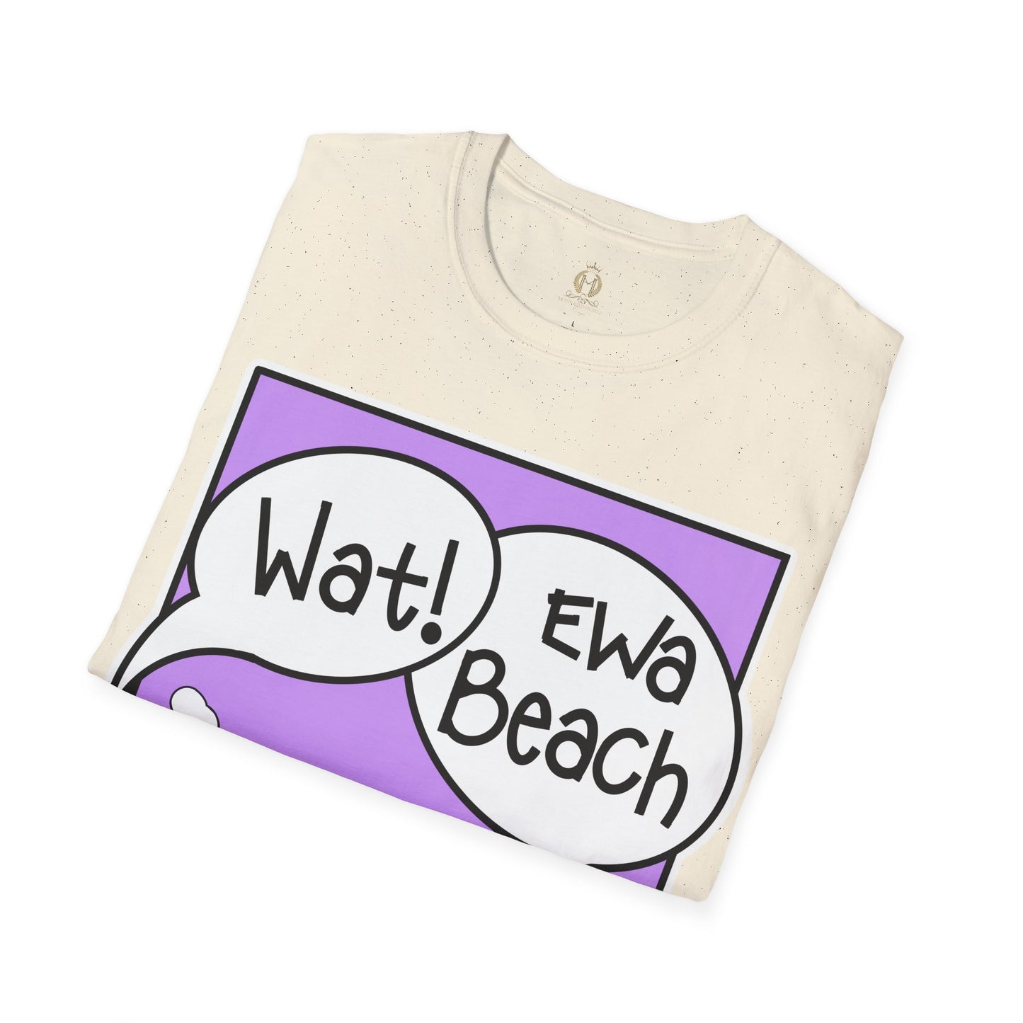 Wat Ewa Beach Dr. Aisus - Purple -Unisex Softstyle T-Shirt