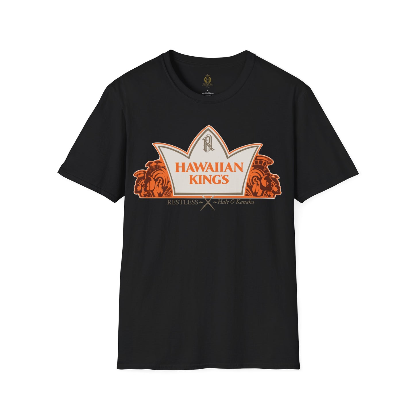LIMITED EDITION Hawaiian Kings - RESTLESS x Hale O Kanaka Collab - MHK - Unisex Softstyle T-Shirt