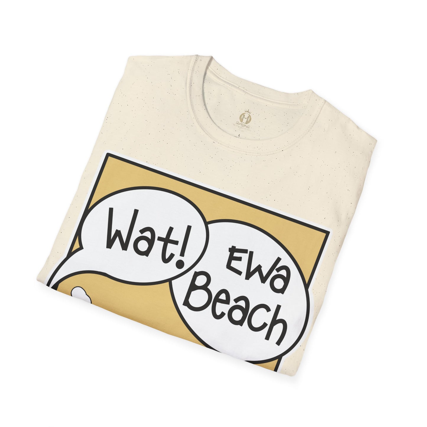 Wat Ewa Beach Dr. Aisus - Yellow -Unisex Softstyle T-Shirt