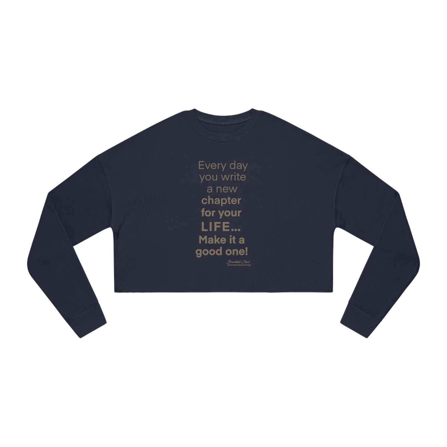 MHK - Tell your Story - Women's Cropped Sweatshirt