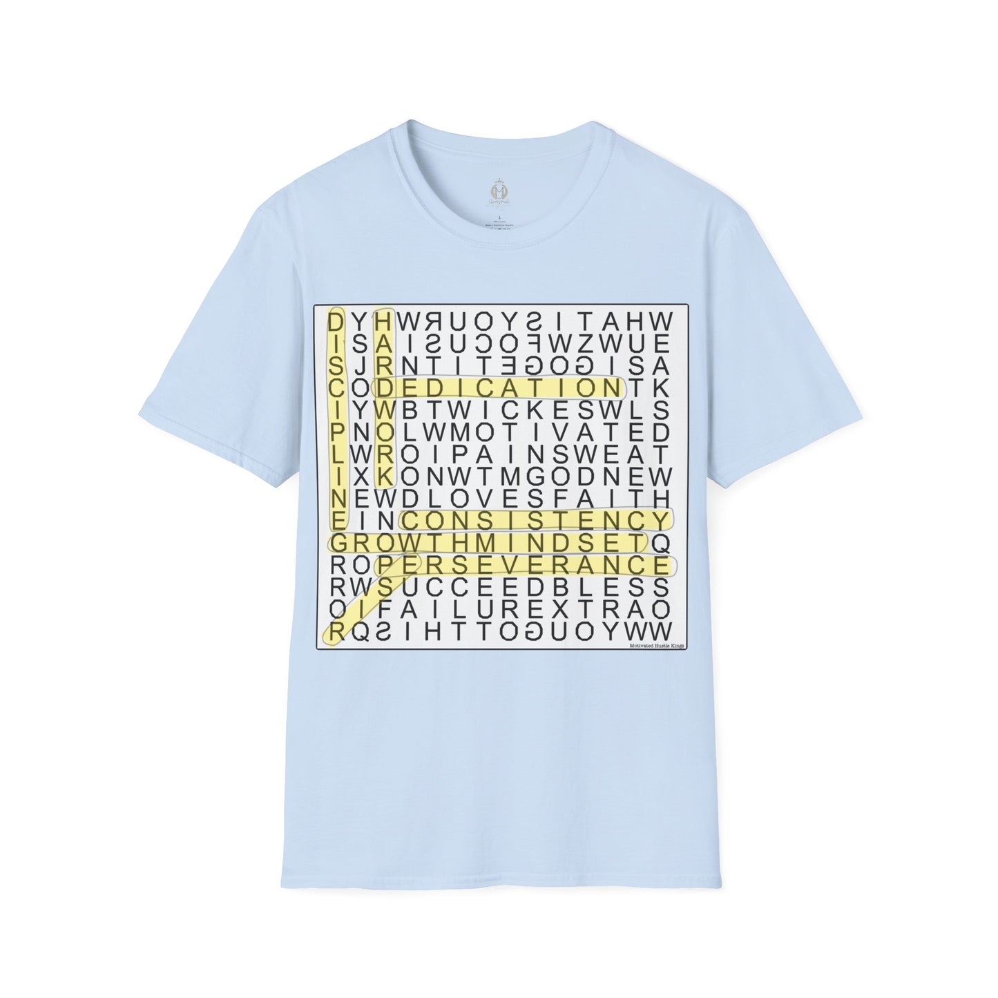 MHK - FU1MORE- Word Search - Focus-MDFU - Unisex Softstyle T-Shirt