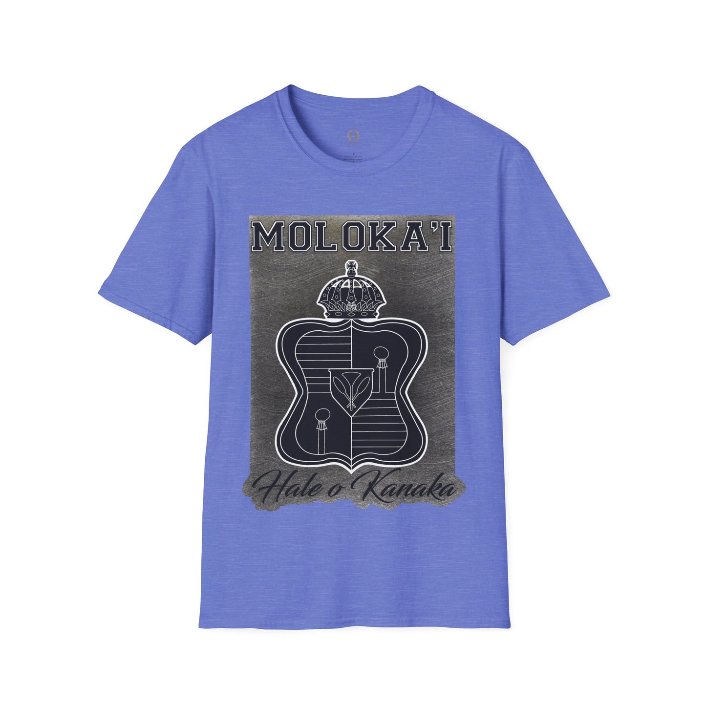 Hale O Kanaka - Crest - Moloka’i -Unisex Softstyle T-Shirt