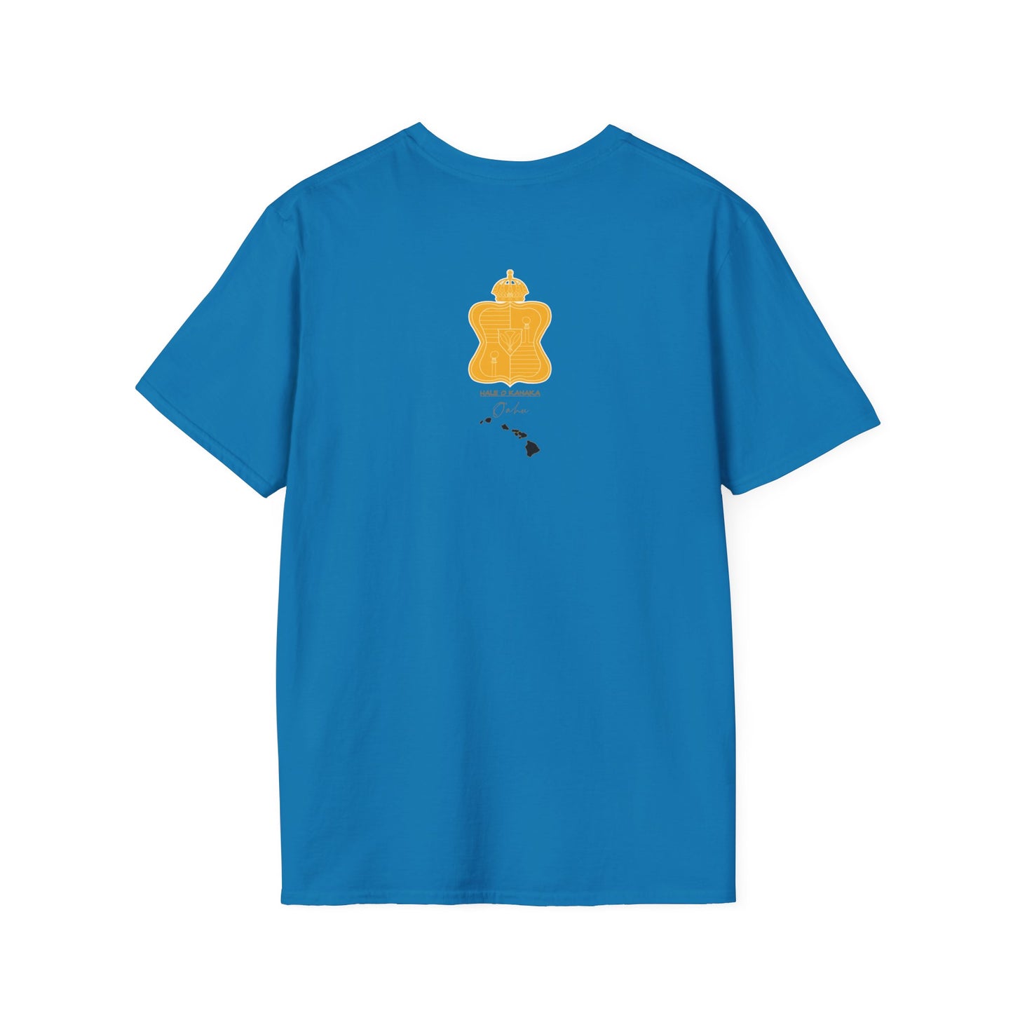 Hale O Kanaka - Crest - O’ahu -Unisex Softstyle T-Shirt