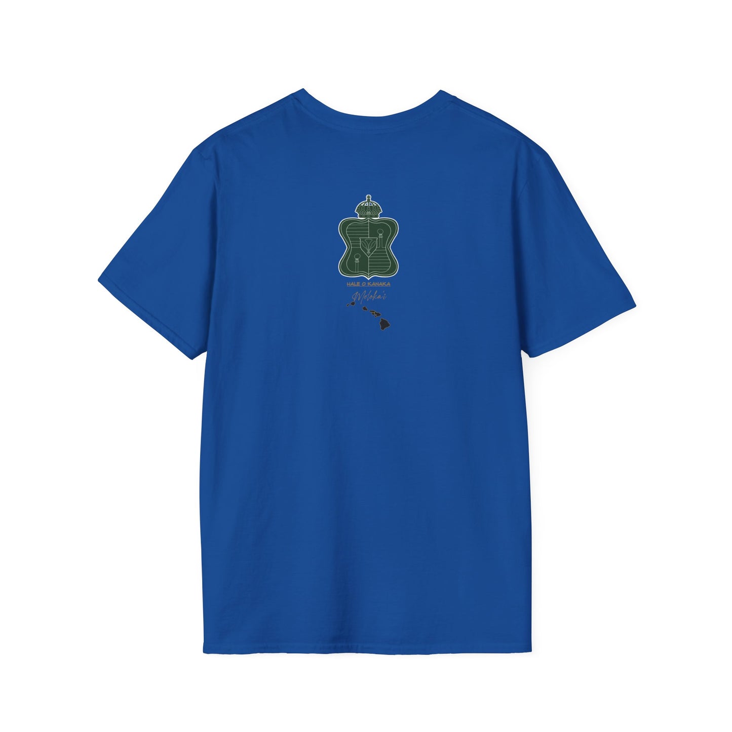 Hale O Kanaka - Crest - Moloka’i -Unisex Softstyle T-Shirt